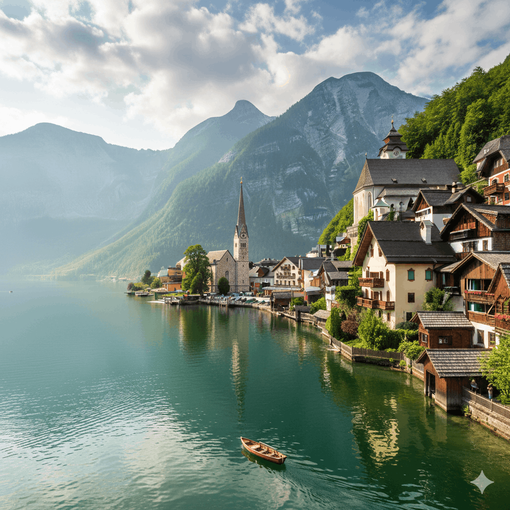 Österreich Stadt am See Berge Die schönsten Städte in Österreich – ein Überblick