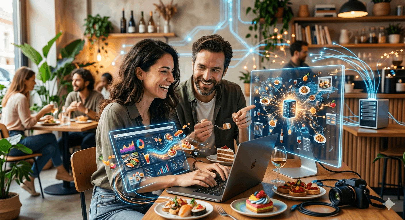 Webhosting erobert die digitale Genusswelt